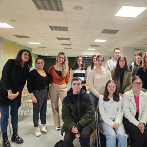 Les élèves du CVL à Quimper