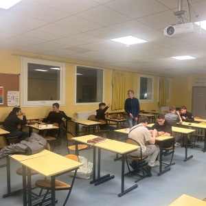 La soirée à l'internat du 15 février 2024