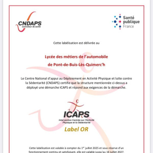 La label d'ICAPS
